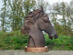 paard , buste van een paard, Tuin en Terras, Tuinbeelden, Nieuw, Kunststof, Ophalen of Verzenden