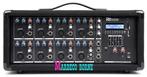 Mengpaneel, 8-Kanaals Mixer met Versterker PDM-C805A