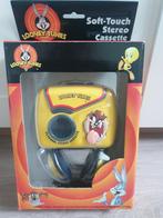 Stereo cassette speler walkman Looney Tunes- Taz, Audio, Tv en Foto, Walkmans, Discmans en Minidiscspelers, Ophalen of Verzenden