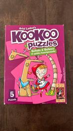 Kookoo puzzels. Vanaf 7 jaar., Ophalen of Verzenden, Minder dan 500 stukjes, Gebruikt, Legpuzzel