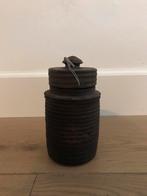 Houten Hoffz kruik 2 stoer - sober - landelijk, Huis en Inrichting, Woonaccessoires | Overige, Ophalen of Verzenden, Zo goed als nieuw