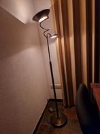 Messing vloerlamp, Huis en Inrichting, Lampen | Vloerlampen, Ophalen, Zo goed als nieuw, 150 tot 200 cm
