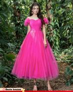 Dames jurk, Nieuw, Roze, Boven de knie, Ophalen