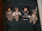 4 Kleine Porseleinen Poppen., Ophalen of Verzenden, Zo goed als nieuw, Pop