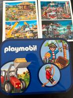 Playmobil puzzel koffer, Ophalen of Verzenden, Zo goed als nieuw