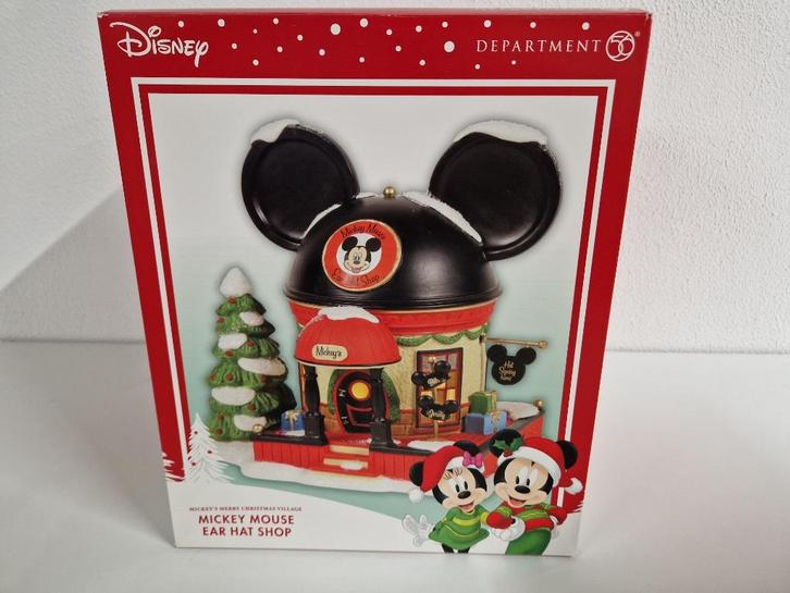 Mickey Mouse Ear Hat Shop Kersthuisje  Nieuw, Diversen, Kerst, Nieuw, Ophalen of Verzenden