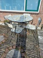 Formica eethoek, Ophalen of Verzenden, Gebruikt, 4 tot 6 stoelen