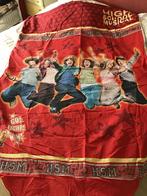 Dekbedovertrek High scool musical  en onderlaken  1 pers., Ophalen of Verzenden, Zo goed als nieuw, Meisje, Dekbedovertrek