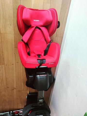 Recaro Hero Optiafix Rood Autostoel beschikbaar voor biedingen