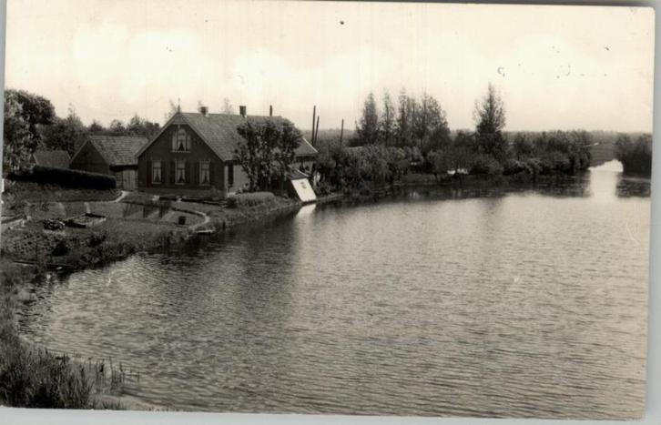Gouderak Waal bij het dorp uitg J.C. van Dam, Verzamelen, Ansichtkaarten | Nederland, Gelopen, Zuid-Holland, 1960 tot 1980, Verzenden