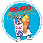 Sticker italiaans ijs - Gelato fantastico, Verzenden, Zo goed als nieuw, Merk