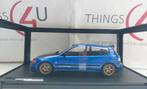 Solido 1:18 Honda Civic EG6 1991 blauw metallic/matt zwart, Hobby en Vrije tijd, Ophalen of Verzenden, Nieuw, Auto, Solido