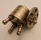 Vintage Miniatuur Wasmachine Poppenhuis Schaalmodel Zilver, Ophalen of Verzenden, Gebruikt