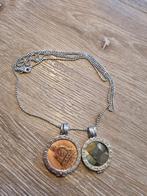 Mi Moneda Ketting Zilver - Zo Goed Als Nieuw!, Sieraden, Tassen en Uiterlijk, Ophalen of Verzenden