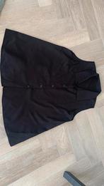 Zwarte mouwloze blouse xl, Ophalen of Verzenden, Zo goed als nieuw, Maat 46/48 (XL) of groter, Zwart