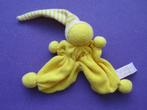 DE KANDEEL Knuffeldoekje POPJE. GEEL **Nieuw**, Kinderen en Baby's, Speelgoed | Knuffels en Pluche, Ophalen of Verzenden, Nieuw