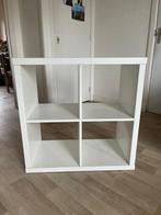 Ikea witte kallax kast 4 vakken, Huis en Inrichting, Ophalen, Gebruikt, 50 tot 100 cm, Minder dan 100 cm