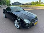 Mercedes-Benz SLK 230 K AUTOMAAT OPKNAPPER (bj 1999), Auto's, Automaat, Lederen bekleding, Cabriolet, Zwart