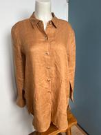 Expresso linnen bruine lichtbruin blouse 40 gerris, Maat 38/40 (M), Bruin, Expresso, Ophalen of Verzenden