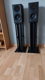 Totem accoustic Mite speakers, Gebruikt, 120 watt of meer, Front, Rear of Stereo speakers, Ophalen