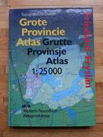 Boek grutte provinsje atlas Fryslân FrieslandTopografische, Boeken, Atlassen en Landkaarten, Nederland, Ophalen of Verzenden, Zo goed als nieuw