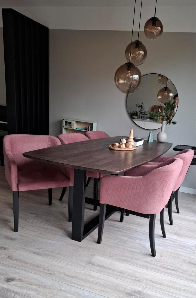 Prachtige eetkamerstoelen 6 stuks, Huis en Inrichting, Stoelen, Zo goed als nieuw, Vijf, Zes of meer stoelen, Overige kleuren