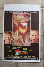 filmaffiche Steve McQueen The Towering Inferno filmposter, Ophalen of Verzenden, A1 t/m A3, Zo goed als nieuw, Rechthoekig Staand