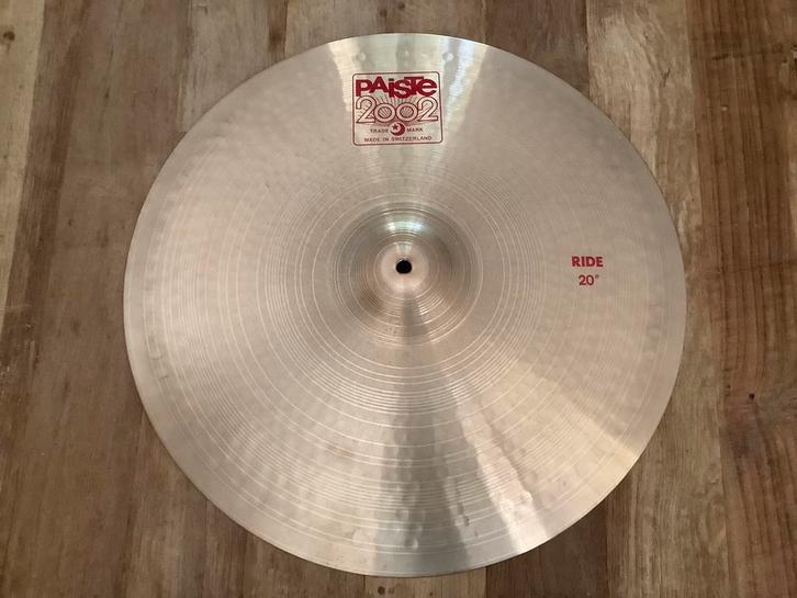 Paiste 2002 Red Label Ride 20”, Muziek en Instrumenten, Drumstellen en Slagwerk, Zo goed als nieuw, Overige merken, Ophalen