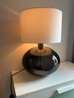 Vintage ikea glazen lamp met dimmer hoogte 55cm, Ophalen of Verzenden, Zo goed als nieuw, 50 tot 75 cm