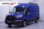 Ford Transit 2.2 TDCI 100 pk L2H2 Imperiaal met Trap, PDC V+, Auto's, Bestelauto's, Voorwielaandrijving, Euro 5, Gebruikt, Zwart