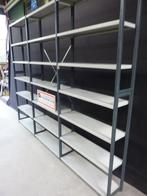 Stalen stellingkast / stelling / legbordstelling 30cm diep, Gebruikt, Bruynzeel, Onbekend, Ophalen of Verzenden