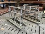Houten glasbokken 170x112x58 7 stuks, Gebruikt, Ophalen of Verzenden, 160 cm of meer, 80 tot 120 cm