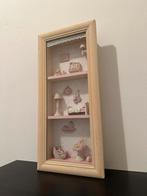 3D VITRINE SCHILDERIJ - Slaapkamer - Baby - Miniaturen, Antiek en Kunst, Ophalen of Verzenden