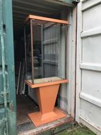 vintage vitrine kast met verlichting, Huis en Inrichting, Ophalen, Gebruikt, 25 tot 50 cm