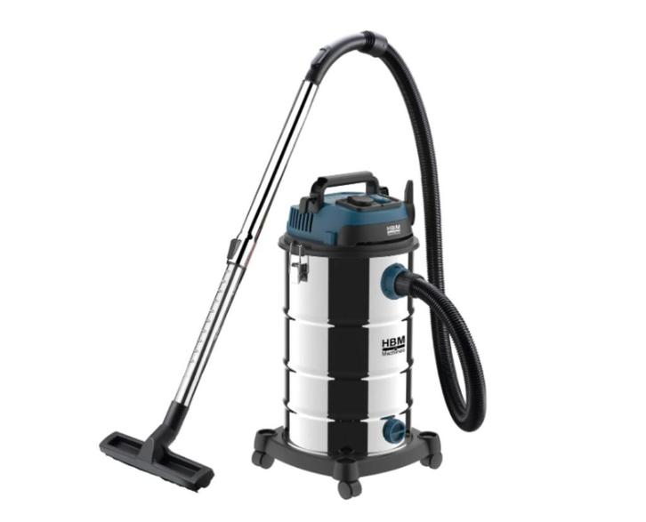 Bouwstofzuiger nat/droog 1600W 40L, Doe-het-zelf en Verbouw, Reinigingsmachines, Zo goed als nieuw, Waterstofzuiger, Ophalen of Verzenden