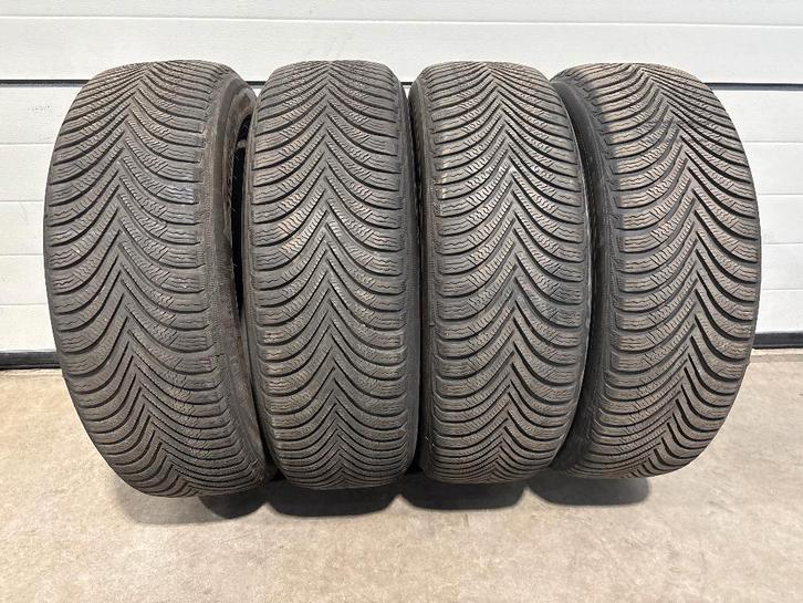 4 x 215/65 17" michelin alpin-5 winterbanden 4 x 5.5mm, Auto-onderdelen, Banden en Velgen, Banden en Velgen, Winterbanden, 17 inch