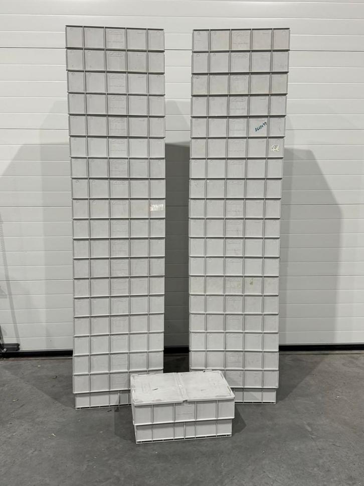 Herlitz kratten stapelbaar 43 stuks, Doe-het-zelf en Verbouw, Kratten en Dozen, Gebruikt, Krat, 50 tot 75 cm, Minder dan 35 cm