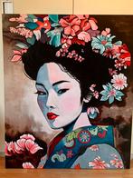 Geisha groot schilderij ( nieuw) eigenwerk, Ophalen