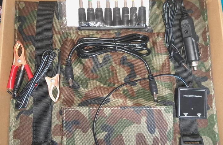 Zonnepaneel 60w camouflage, Caravans en Kamperen, Kampeeraccessoires, Nieuw, Ophalen of Verzenden