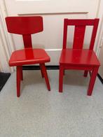 2 Rode Kinderstoeltjes, Ophalen, Gebruikt, Stoel(en)