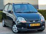 Chevrolet Matiz 0.8 AUT 2008 Zwart|NAP|APK|ELEKPAKKET|AIRCO, Metallic lak, Stof, Zwart, Origineel Nederlands