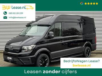 MAN TGE 3.180 180PK 'THE BLACK LION' Airco Camera Car-Play S beschikbaar voor biedingen