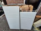 Twee radiatoren, Doe-het-zelf en Verbouw, Verwarming en Radiatoren, Ophalen, 30 tot 80 cm, Gebruikt, Radiator