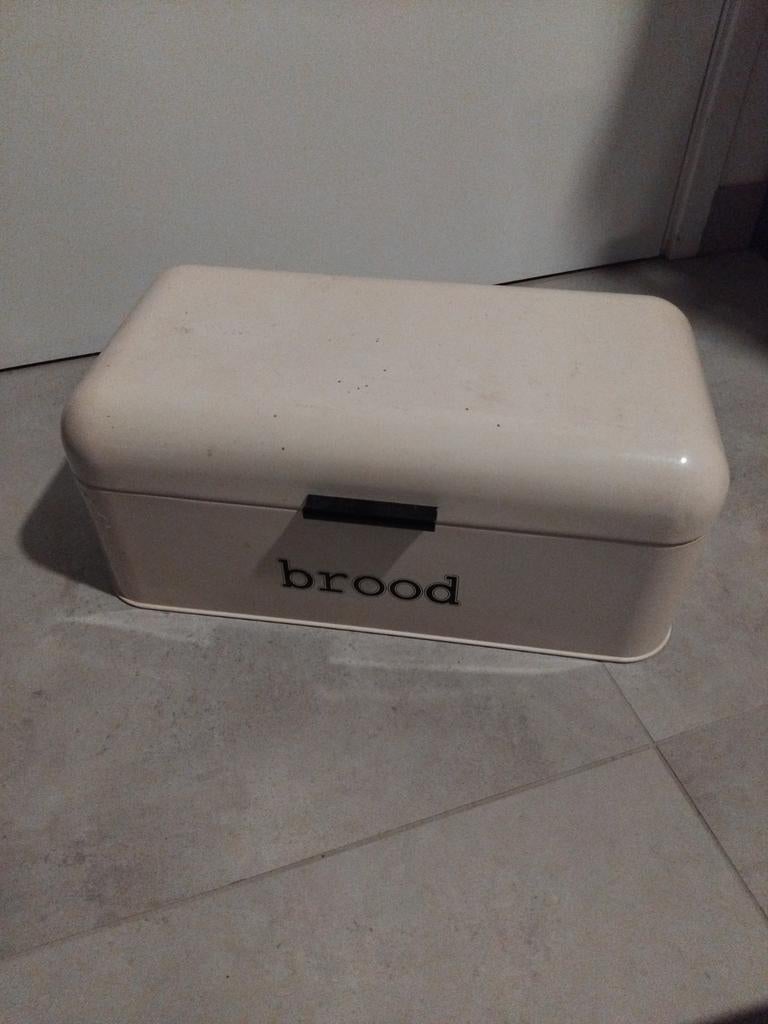 broodtrommel vintage broodbak ijzer, Ophalen of Verzenden