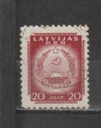 Aangeboden Letland S.W. nr. 250 gestempeld., Postzegels en Munten, Postzegels | Europa | Overig, Overige landen, Verzenden, Gestempeld