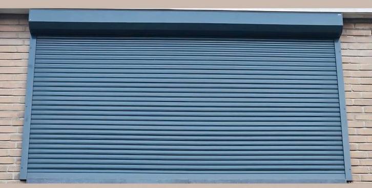 Elektrisch Rolluik. Top kwaliteit  !!, Doe-het-zelf en Verbouw, Rolluiken, Zo goed als nieuw, 100 tot 150 cm, 200 cm of meer, Grijs