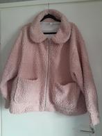 Roze teddy jas h&m, Ophalen of Verzenden, Roze, Zo goed als nieuw, Maat 46/48 (XL) of groter