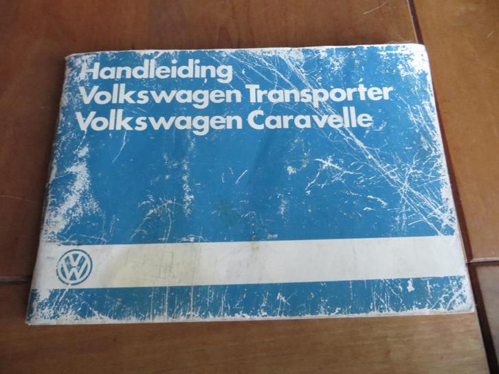 Instructieboek Volkswagen Transporter, Caravelle, Syncro '86, Auto diversen, Handleidingen en Instructieboekjes, Ophalen of Verzenden