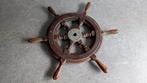 Roer stuurwiel hout rond, Ophalen of Verzenden, Zo goed als nieuw, Zeilboot of Motorboot