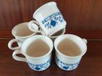 5 prachtige aardewerk koffiekopjes BILTONS (England), Ophalen of Verzenden, Zo goed als nieuw, Overige stijlen, Kop(pen) en/of Schotel(s)